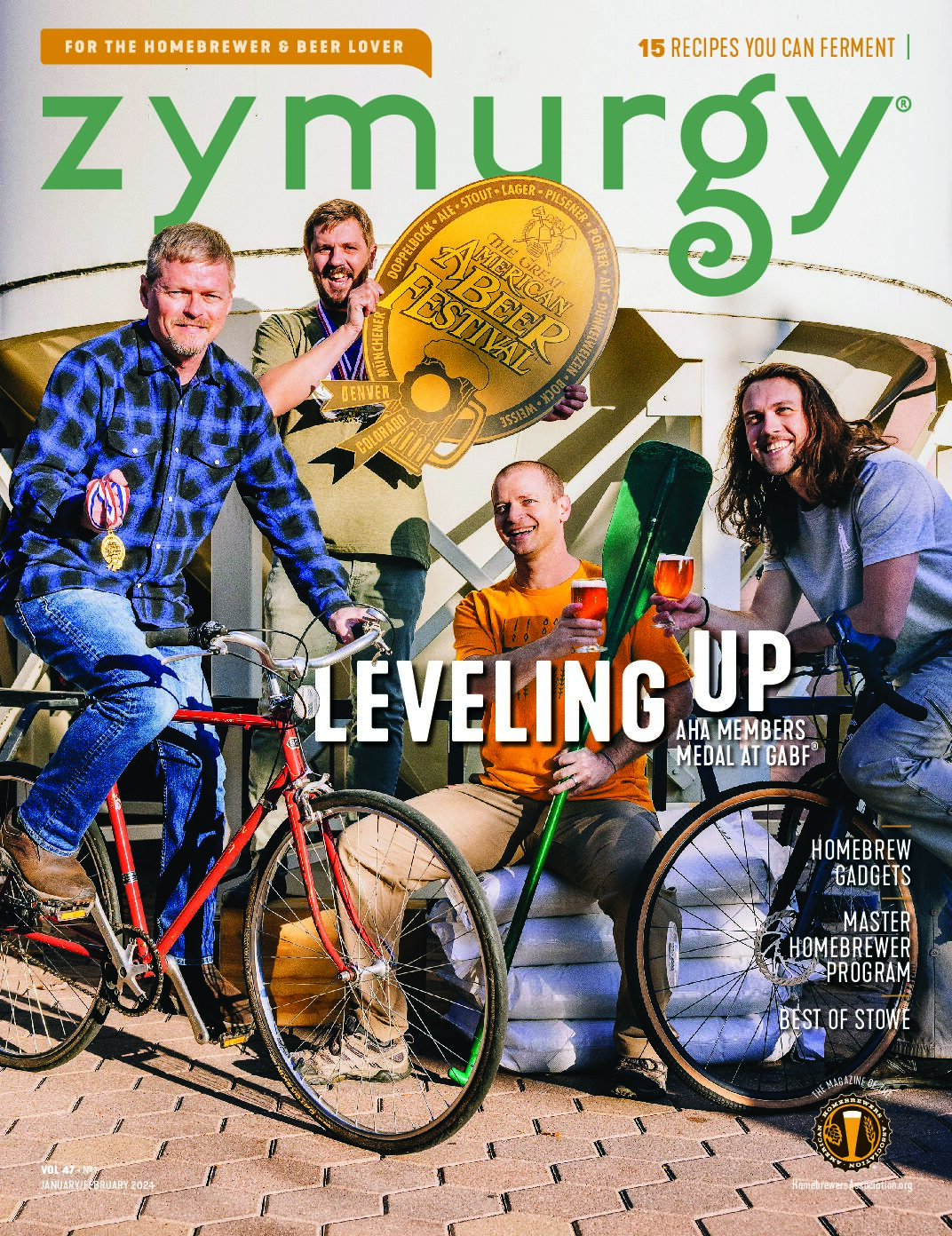 We Made the Cover of Zymurgy!