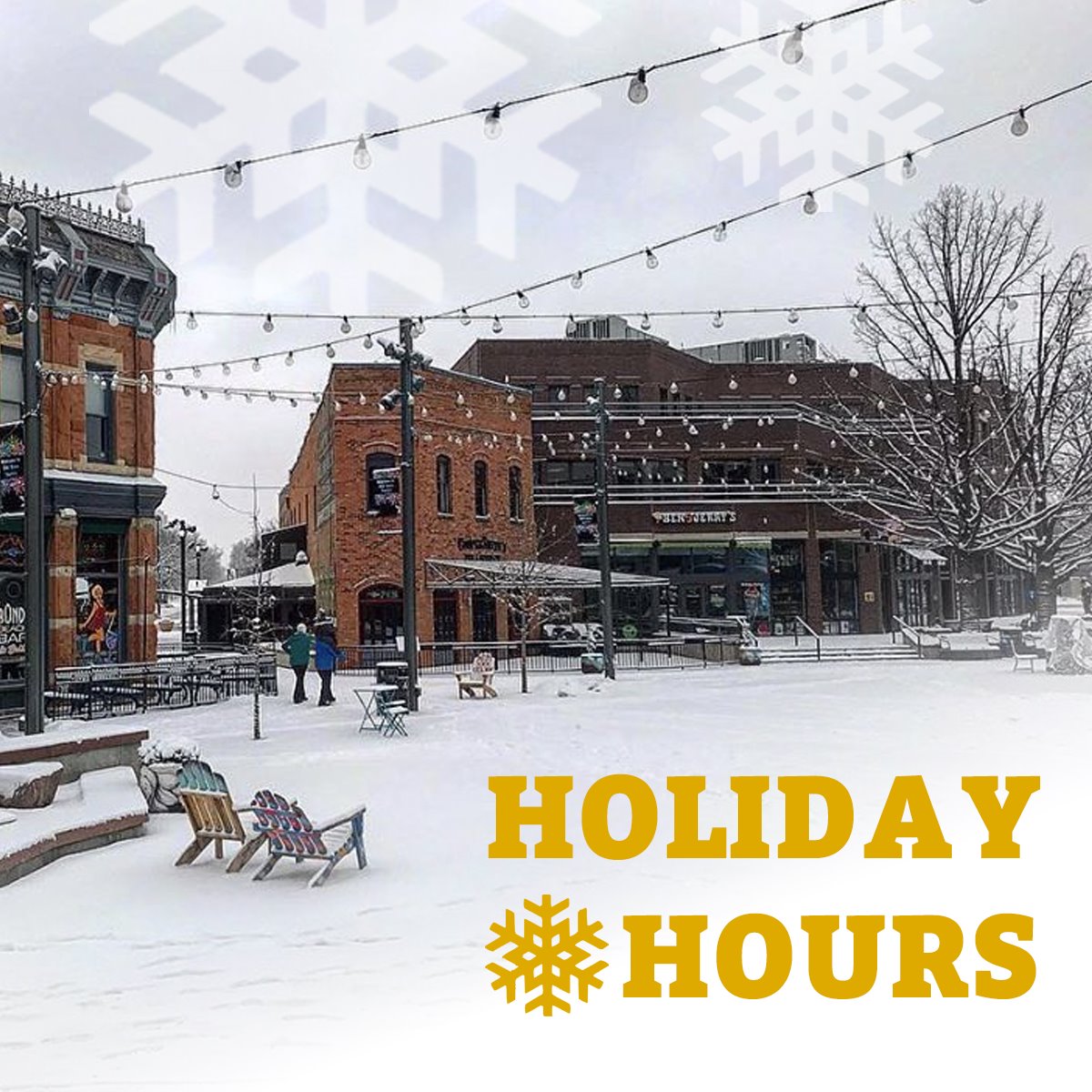 holiday hours at CooperSmith's